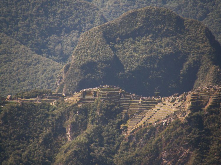 Machu Picchu visto desde Llactapata