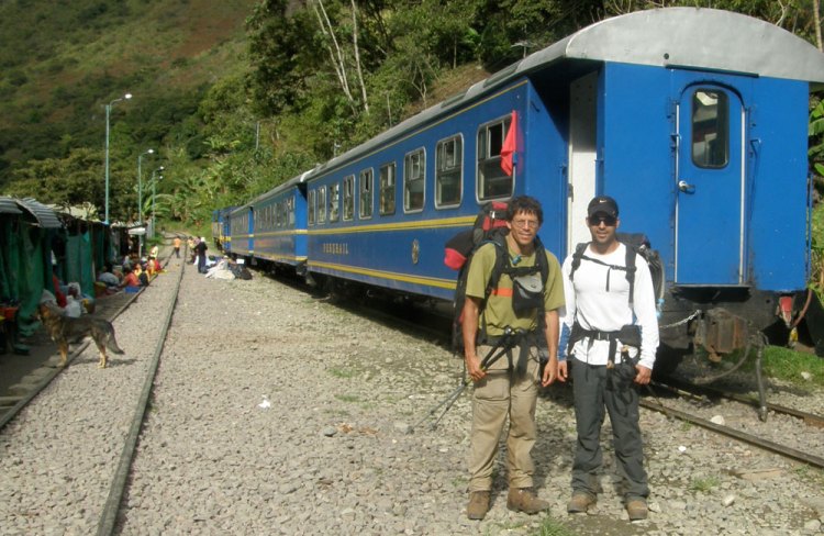 Por fin en la estación