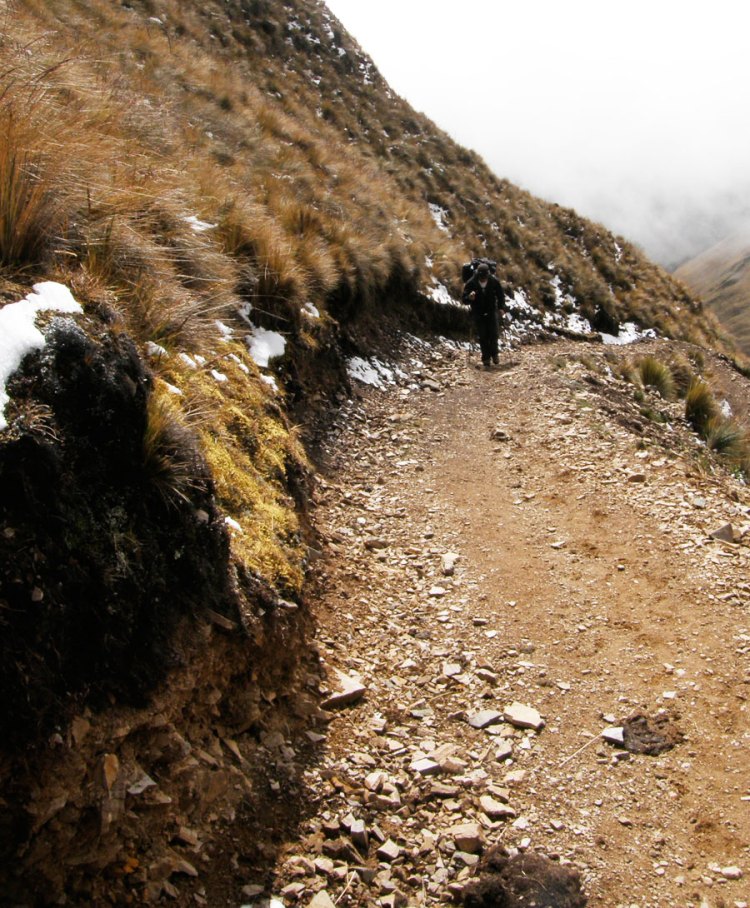 La parte final de la subida